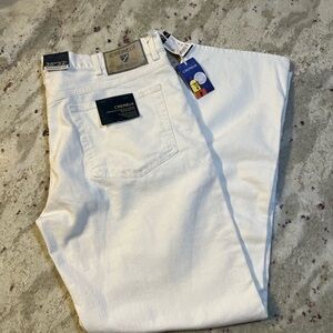 Daniel Cremieux Classic White Straight Men's Jeans